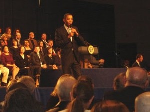  Tổng thống Mỹ Barack Obama nói chuyện tại ĐH Cao Đẳng Cộng Đồng Lorain County.
