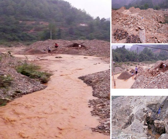 Không biết, đến bao giờ thì những "vùng đất chết" như thế này mới được hồi sinh khi mà việc cấp phép, quản lý khai thác khoáng sản ở Cao Bằng còn quá lỏng lẻo?