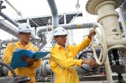 Nhà máy xử lý khí Dinh Cố của Công ty Petro Gas Việt Nam. Photo courtesy of PVGas