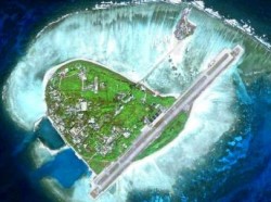 Trung Quốc đã mở rộng cảng trên đảo Phú Lâm (Woody Island) thuộc Hoàng Sa (Google Earth)