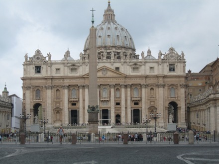 Khu Trung tâm Tòa thánh Vatican. Ảnh: Kim Dung